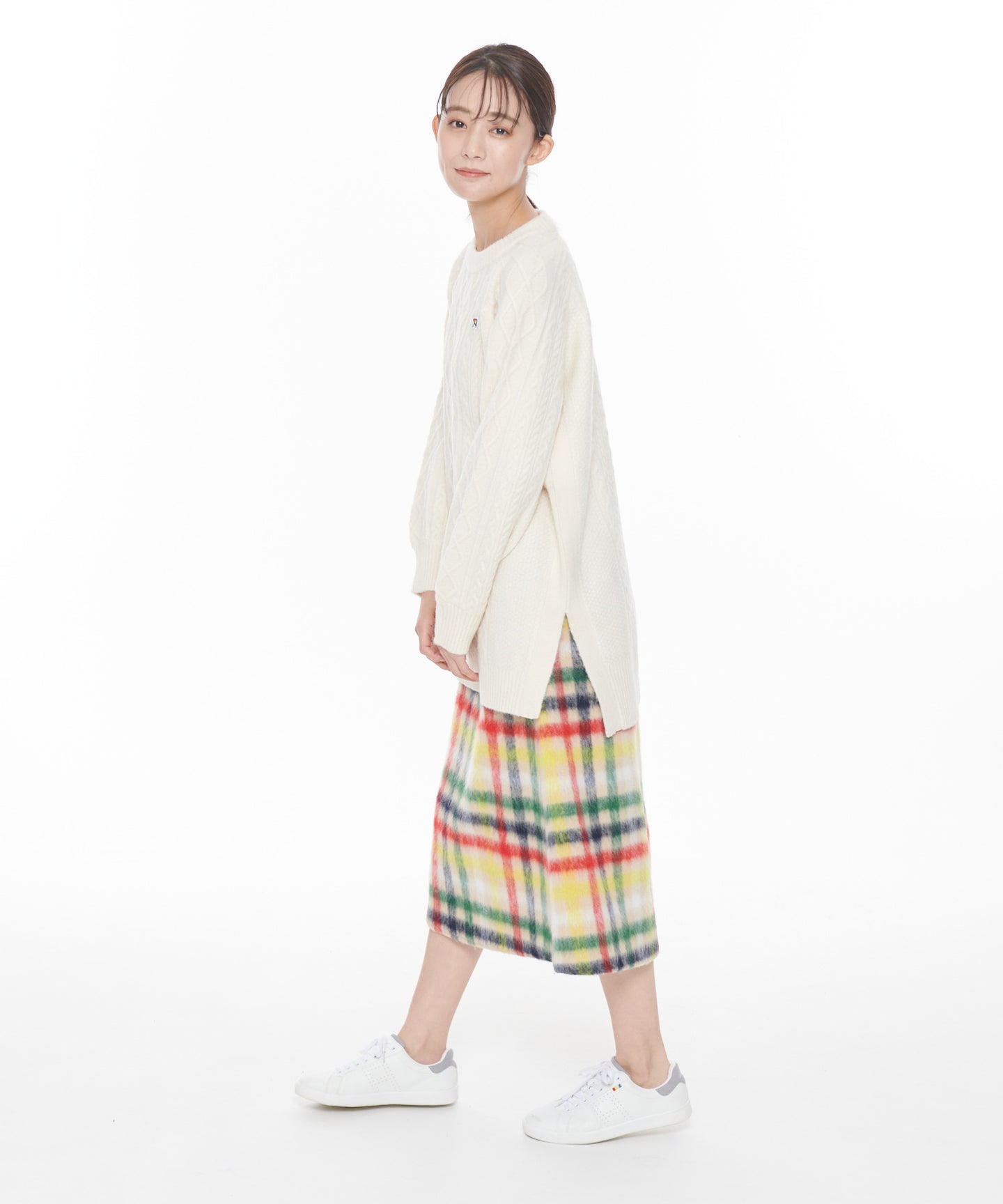 Arnold Palmer 【残り3点】ビッグハウスチェック シャギーメルトンスカート